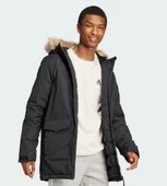 adidas Paveric Fur Par Black Erkek Parka IX8888 - 3