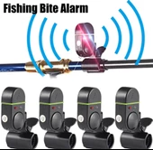 Olta Alarmı 2 Adet  Balık Olta Kamışı Olta Makinesi Alarmı Balık Alarmı İp Misina Alarmı - 6