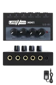 Lastvoice MM1 Mini Stereo 4 Kanallı Ses Mikseri - 2