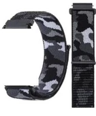 Samsung Active 2 40mm 44mm Huawei Gt2 42mm Uyumlu Kumaş Cırtlı Kamuflaj Kordon Kayış (20mm) - 6