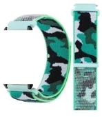 Samsung Active 2 40mm 44mm Huawei Gt2 42mm Uyumlu Kumaş Cırtlı Kamuflaj Kordon Kayış (20mm) - 5