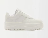Bershka Tek Renkli Platform Spor Ayakkabı - 1