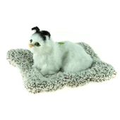 Oyuncak Pelüş Kedi Yastıklı Yatan Kedi Sesli - 1