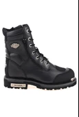 Harley Davidson Riddick Hakiki Deri Bot 36-40 Black Deri - 2