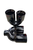 NESS EXHAUST SYSTEMS 90 LIK UNİVERSAL TİTANYUM SAĞ-SOL EGZOZ UCU ÇİFTLİ - 2