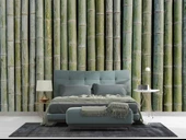 3 Boyutlu Bambu Duvar Temalı Duvar Kağıdı thumbnail 2