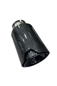 NESS EXHAUST SYSTEMS 90 LIK TEKLİ İTHAL SİYAH EGZOZ UCU TEKLİ - 2