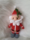 Yılbaşı Noel Dedesi Amigurumi Organik Oyuncak - 1