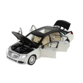 1:24 Ölçek Die-cast Model Metal Araba Süper Sedan Siyah Işıklı - 1
