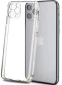 Apple iPhone 11 Pro 5.8" Kamera Korumalı Silikon Kılıf Şeffaf - 1