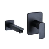 FKN Ankastre Kare Siyah Lavabo Bataryası thumbnail 1