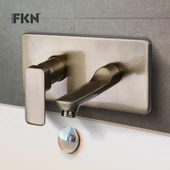 FKN Ankastre Dikdörtgen Antik Lavabo Bataryası - 2