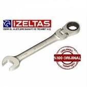 İzeltaş Mafsallı Cırcır Kombine Anahtar 13 mm 0345020013 thumbnail 6