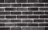 3 Boyutlu Siyah Tuğla Desenli Duvar Kağıdı - 7