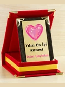 Yılın En İyi Annesi Plaketi - Anneler Günü Plaketi ( Mini Plaket ) - 1