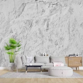 3 Boyutlu Duvar Dokulu Temalı Duvar Kağıdı thumbnail 1