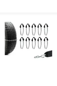 ucuzdukkan28 Otomobil Kar Zincir Pratik 10 Adet Kar Zinciri thumbnail 1