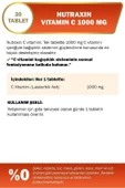 Nutraxin Vitamin C 1000 mg 30 Tablet - 2