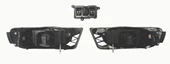 HONDA CIVIC- SD- 09/11; SİS LAMBASI SAĞ/SOL SET 2 PARÇA (TESİSAT/ÇERÇEVE/DÜĞMESİ İLE BİRLİKTE) - 1