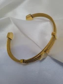 Jade'm Gold kadın çelik ayarlanabilir bileklik - 1