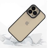 iPhone 13 Pro Kılıf Kamera Çıkıntılı Arkası Şeffaf Köşeleri Parlak Renkli Işlemeli Flora Kapak thumbnail 2