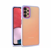 Samsung Galaxy A53 5G Kılıf Kamera Çıkıntılı Arkası Şeffaf Köşeleri Parlak Renkli Işlemeli Flora Kapak thumbnail 7