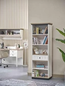 Kitaplık Urlu BOSTON 90424 İnovasyon Model Kalite Suntalem Demonte ürün El Yapım - 1