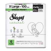 Sleepy Natural Bebek Bezi Gross Paket 6 Beden 15-25 Kg 100 Adet - 1
