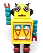 Decotown Nostaljik Sevimli Uzaylı Robot Şeklinde Figür Biblo - 3