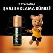 Duracell Şarj Edilebilir AA 1300mAh Piller, 4 Lü Paket - 3