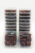 payitaht hurma Mebrum Lüks Medine Hurma 24 Paket 100GR Tadımlık Yeni Mahsül İnce Kabuklu Besleyici Dayanıklı Set - 2