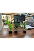 canlipetshop Akvaryum Yapay Bitki Süs Fanus Dekorasyon Yapay Çiçek 3 Adet 10-12cm - 1