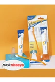 Petshopya Kedi Köpek Diş Fırçası ve Diş Macunu Seti Yenilebilir Diş Macunu Dental Kit Ağız ve Diş Sağlık Seti - 1