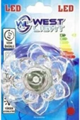 TROPİKAL West Light Led Gece Lambası Kırmızı - 2