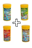 Ahm Koi Balığı Için Özel Yem Seti 250 Ml X 4 Adet - 1