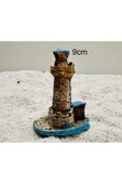 canlipetshop Akvaryum Dekor Mini Deniz Feneri - 1