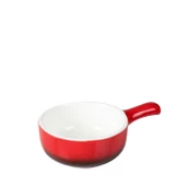 6,5x6,5cm Mini Kulplu Seramik Sufle Kabı Reçellik Sosluk Fırın Kabı Asorti - 1