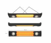 MirKraft VEGA 2500W Sarkıt Tipi Karbon Infrared Isıtıcı - 3