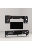 DemonteHome  Yumedidh Tv Ünitesi Takımı Antrasit Gümüş - 7