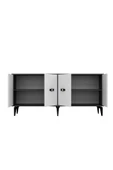 DemonteHome  FLYDH (KX) 180 CM KONSOL ANTRASİT BEYAZ - 6