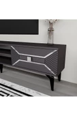 DemonteHome  Yumedidh Tv Ünitesi Takımı Antrasit Gümüş - 3