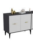 DemonteHome  SİNTADH (KX) 180 CM KONSOL ANTRASİT BEYAZ - 5