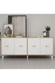 DemonteHome  SİNTADH (KX) 180 CM KONSOL SAFİRMEŞE BEYAZ - 1