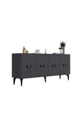 DemonteHome  FLYDH (KX) 180 CM KONSOL ANTRASİT - 4