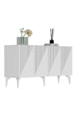 DemonteHome  DRAWDH LAZER DESENLİ KONSOL BEYAZ - 6