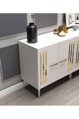 DemonteHome  JUNESDH KONSOL BEYAZ-ALTIN - 3