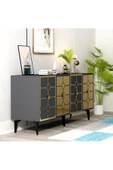 DemonteHome  IRMAKDH KONSOL ANTRASİT-ALTIN - 3