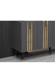 DemonteHome  IŞILDH KONSOL ANTRASİT ALTIN - 4