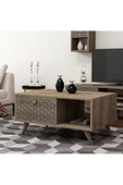 DemonteHome  NEWYORKDH ORTA SEHPA CEVİZ - 3