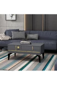 DemonteHome  MADERADH ORTA SEHPA ANTRASİT ALTIN - 2
